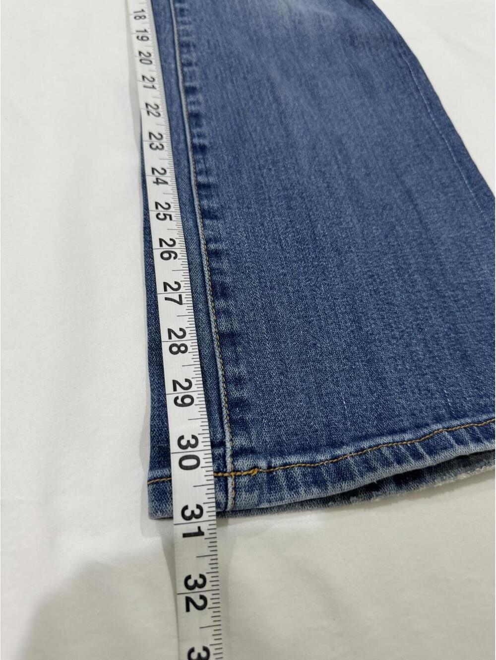 {SOLD} Vintage Wet Seal Y2K Low Rise Flared Bootcut Jeans Size 7 Medium Denim - Picture 7 of 9